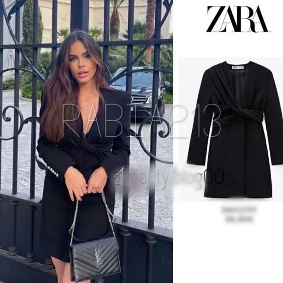 ✨HOST PICK✨ZARA DRAPED BLAZER DRESS - Picture 12 of 16